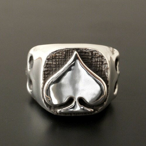 FLASH POINT（フラッシュポイント） Flash Point SPADE SKULL RING