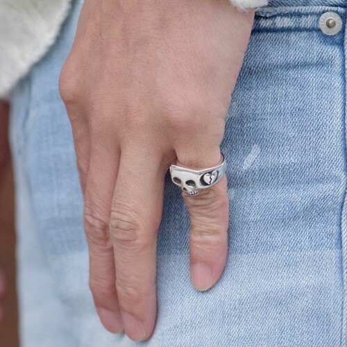 FLASH POINT（フラッシュポイント） Flash Point JIM SKULL RING-HEART