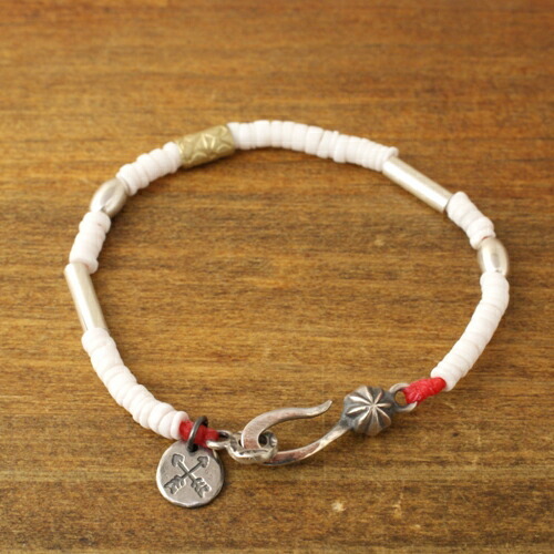 アティース（Atease） Atease SILVER & SHELL BZ BRACELET : CG-STORE