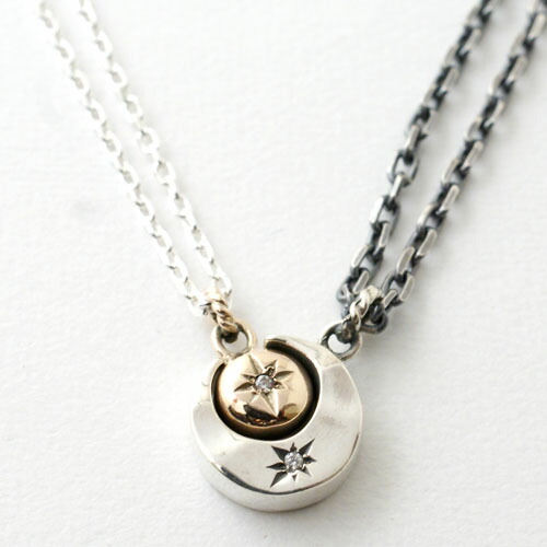 アティース（Atease） Atease LIMITED MOON NECKLACE : CG-STORE 