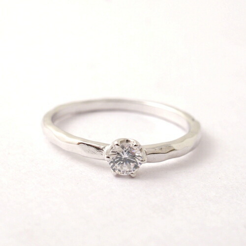 Atease TATAKI ENGAGEMENT RING-PT900 配送員設置送料無料 msconnect
