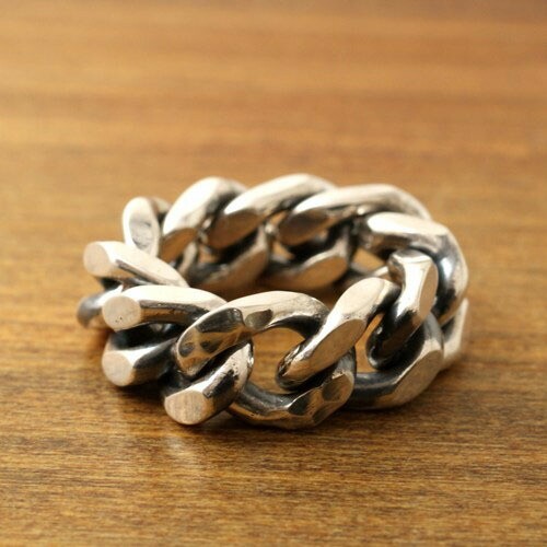 アティース（Atease） Atease CHAIN RING L : CG-STORE - 通販 - Yahoo