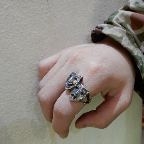 モリーヴ mollive Heavy OZ HEAVY MUSK RING TWO FACE : CG-STORE