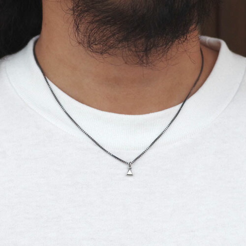 モリーヴ mollive NEW TRIANGLE NECKLACE SV : CG-STORE - 通販
