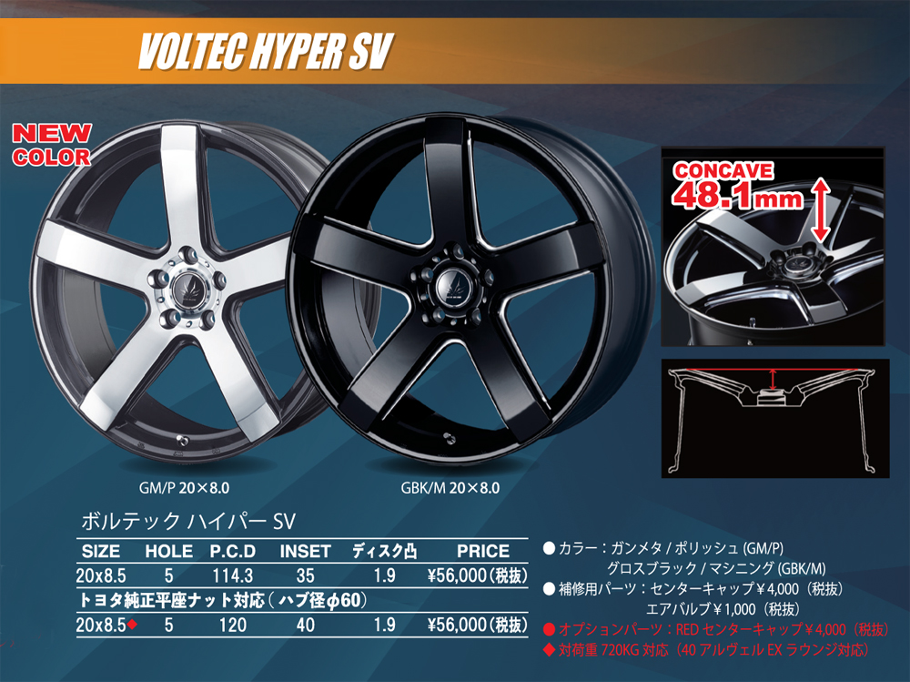 INTER MILANO VOLTEC　アルミホイール 4本セット INTER MILANO インターミラノ ボルテック ユーロスポーツ 4本