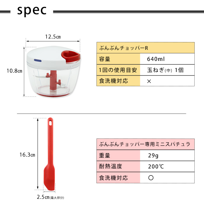 2点セット】ぶんぶんチョッパーR + icokka ぶんぶんチョッパー