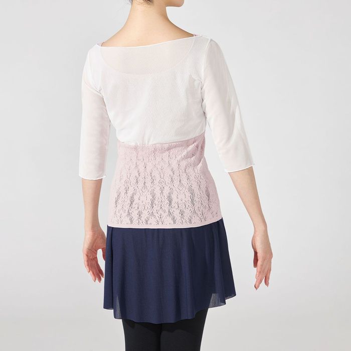 Chacott（チャコット） カップ付きレイヤードニットトップ