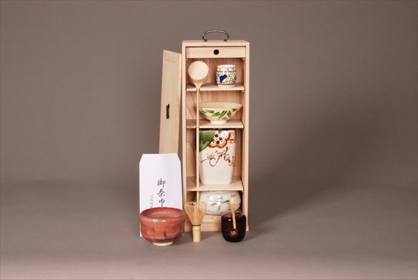 短冊箱 セット中身のみ（紙箱）※短冊箱別売り : 茶道具 銘茶 左座園