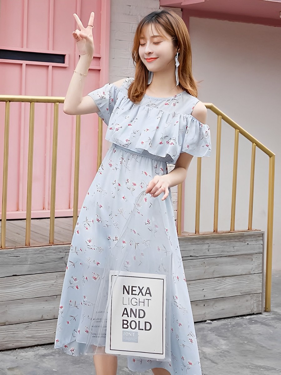 花柄 サマー ワンピース★キュート 夏ワンピース 夏ファッション 春夏】ワンピースを使った大人コーデ特集。おしゃれな着こなし