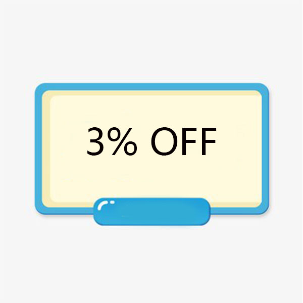 chakofamiストアの「3% OFF」のクーポン