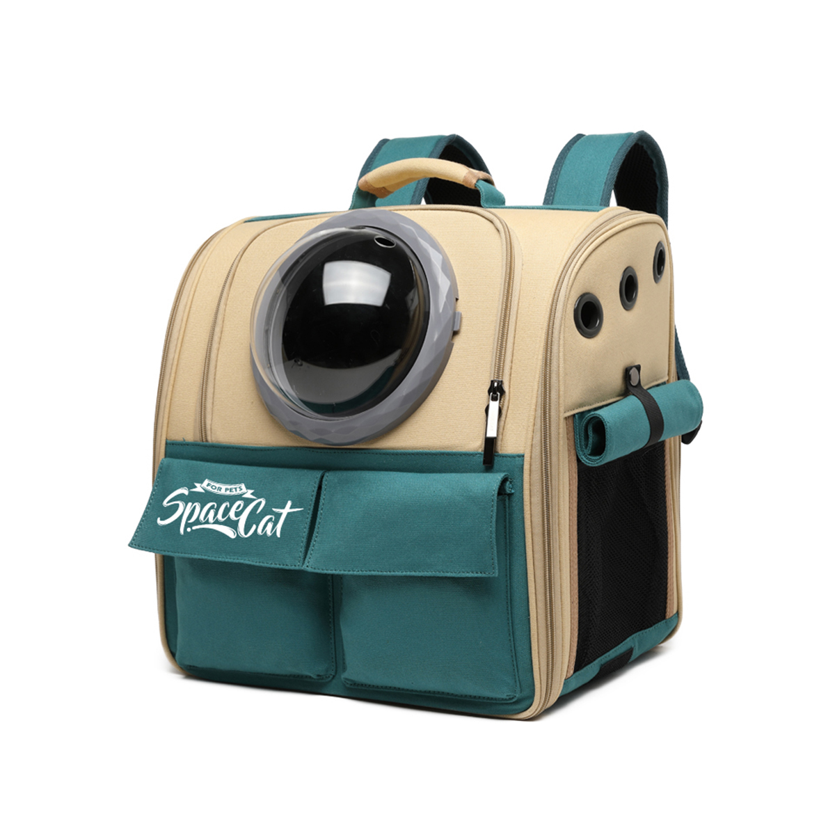 ペットキャリーリュック 犬 猫 小型 ケース バッグ おしゃれ ペット用品 ペットリュック メッシュ トリミング 散歩 ドライブ 防災 病院