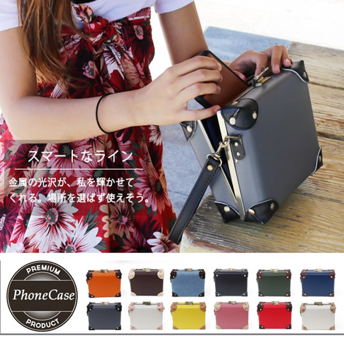 【新品】ユーラシア ピッグレザー ミニトランク ショルダーバッグ 2way imgrc0075760342.jpg