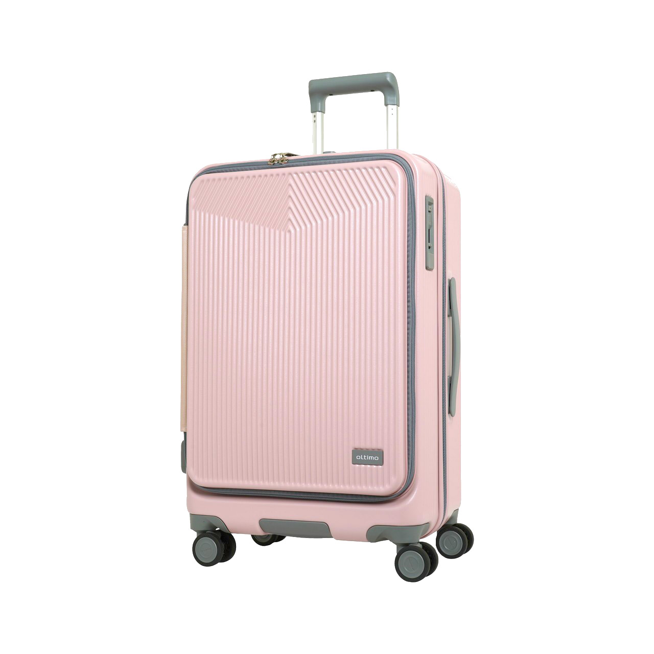 ポイント5倍 キャリーケース スーツケース oltimo Mサイズ マチ拡張 男女兼用 レディース 軽量 57L 65L 4輪 旅行 修学旅行 TSA PC 5〜6泊 オルティモ 0875-57の画像