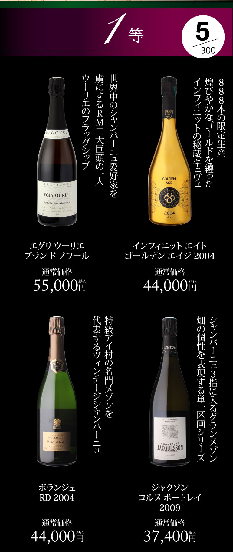 シャンパンくじ103弾