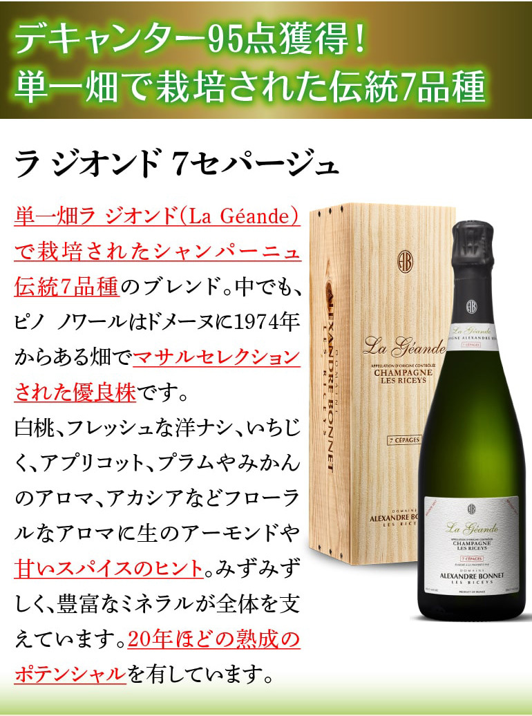 ドメーヌアレクサンドル ボネ ロゼ 2015 750ml