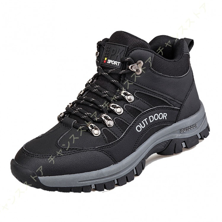 独特の上品 スノーシューズ 防寒靴 メンズ 防滑 防水 スノーブーツ ショート 軽量 ブーツ 暖かい ムートンブーツ 厚底 冬用 短靴 アウトドア 雪靴 綿靴 レースアップ Thesaturdaymovement Org