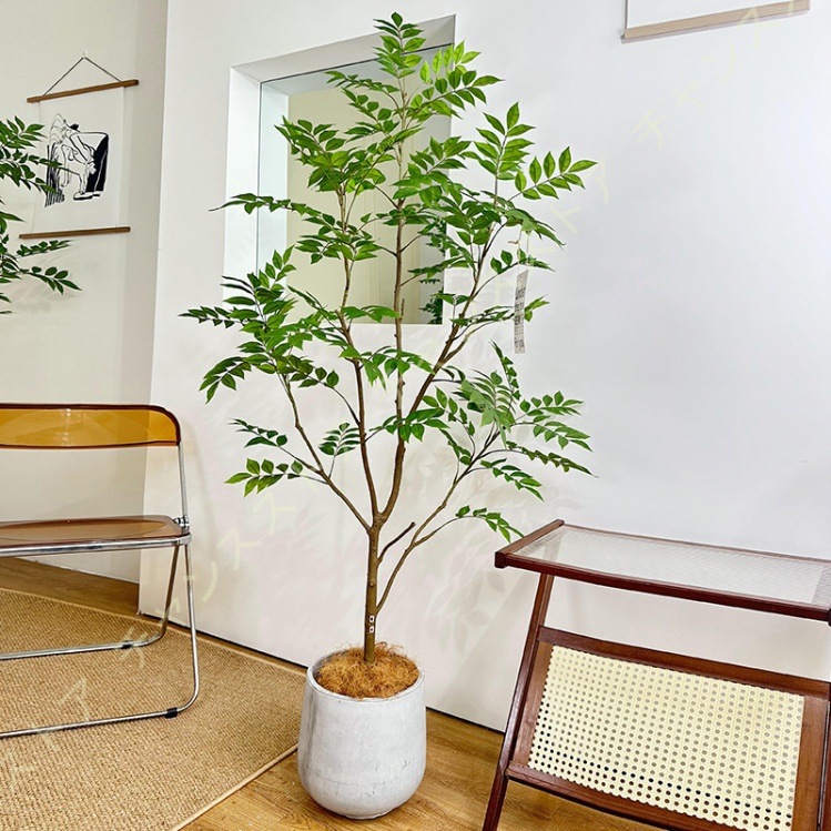 人工観葉植物フェイクグリーン 大型 目隠し 常緑樹 人工樹木 造花 リアル 人工観葉樹 フェイク グリーン インテリア おしゃれ 枯れない 大きめ 鉢植え 植木 枯れない プラスチック