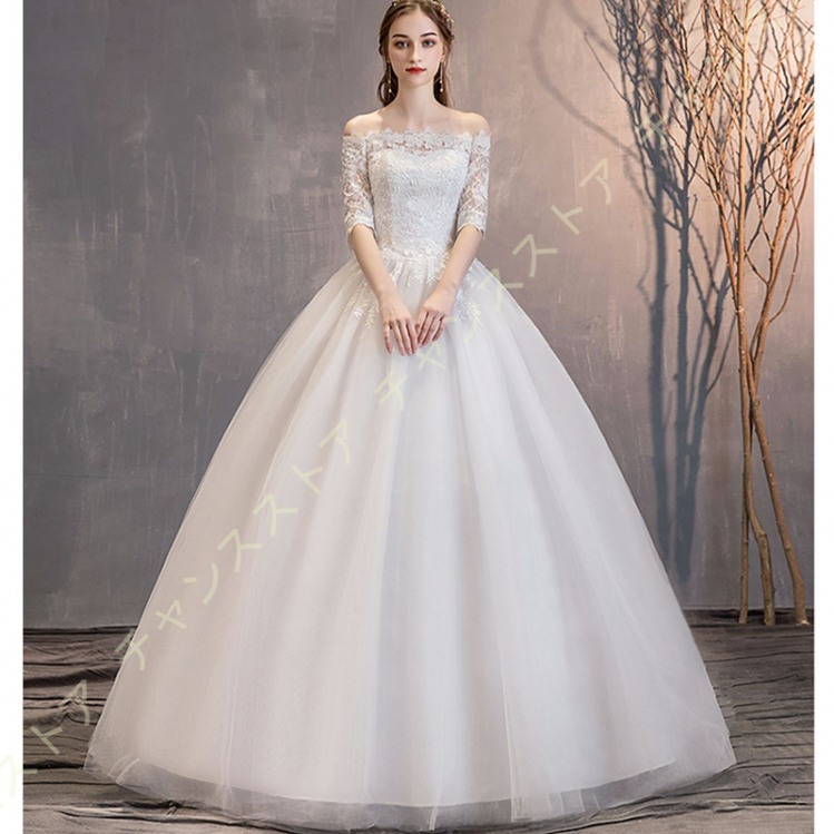 直売卸売【いいね限定SALE】WITH A WHITE エンパイア　ウェディングドレス スーツ・フォーマル・ドレス