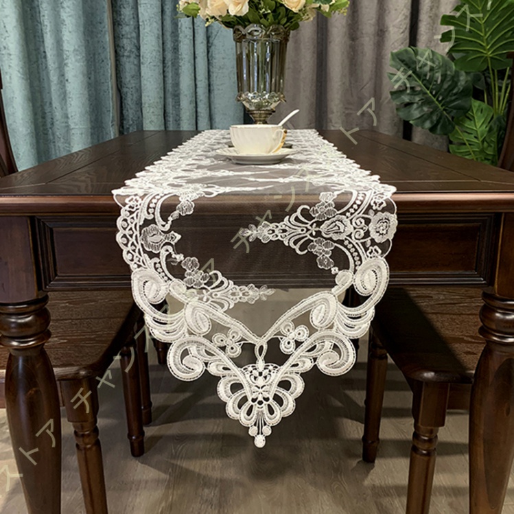 北欧風 テーブルランナー メッシュ ベッドランナー おしゃれ レース 花柄 おもてなし パーティー タッセルなし ベージュ モダン 上品 豪華 防汚 汚れに耐える Rp1c6kak4p Www Lohenpyrsto Fi