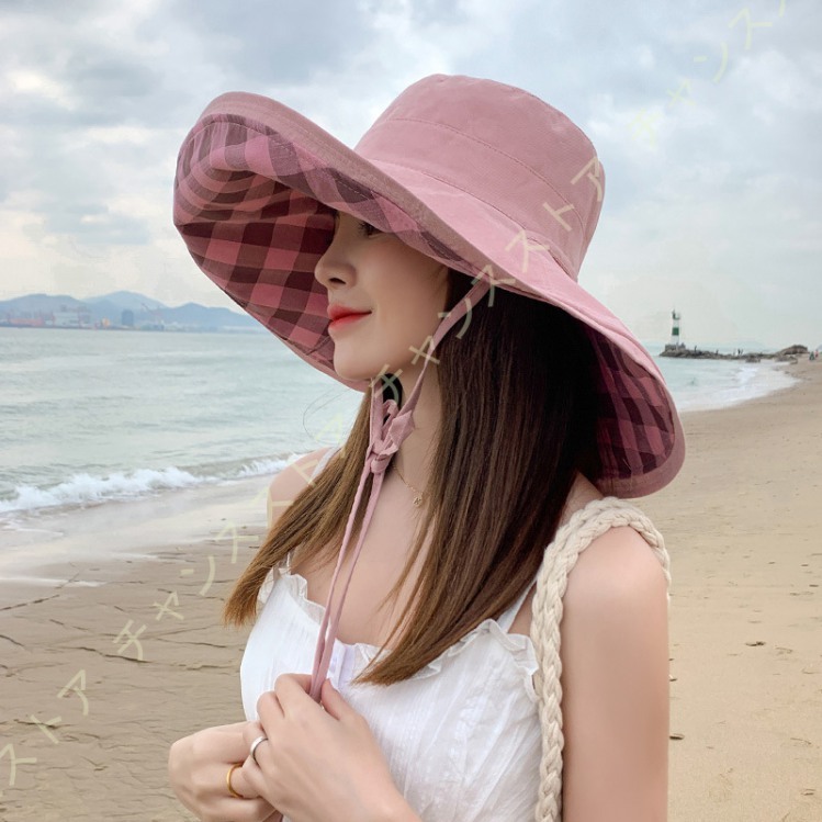 帽子 レディース Uvカット 紫外線カット リバーシブル 可愛い 小顔効果抜群 日よけ 折りたたみ つば広 自転車 飛ばない 夏 春 紫外線対策 小顔効果 おしゃれ Cdcrajdlkv Www Maritimemarathon Org