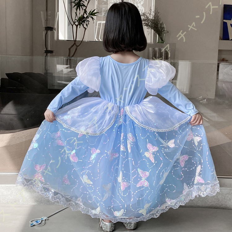 ベビードレス 結婚式 赤ちゃん パフスリーブ 発表会 白ドレス 新生児 ベビー リボン 春 ホワイト 夏 女の子 セレモニードレス