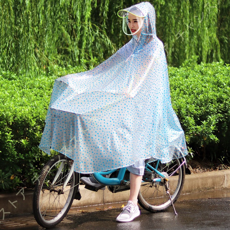 予約販売】本 バイク用 自転車用 レインコート ポンチョ カッパ 雨具 漢字 中華 中国