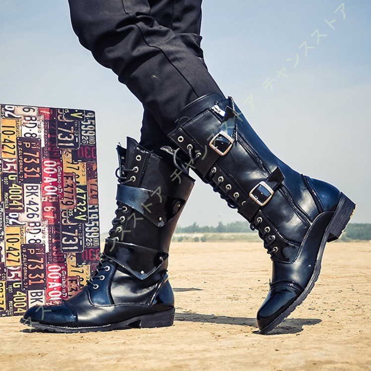 年末のプロモーション特価 ポインテッドトゥ サイドジップブーツ ライダーブーツ 乗馬用 騎士 高筒ブーツ ロングブーツ ヒール 防水防滑 秋冬 おしゃれ 紳士ブーツ ブーツ メンズ サイドジップブーツ ポインテッドトゥ ブーツ メンズ ブーツ Knowledge21 Com