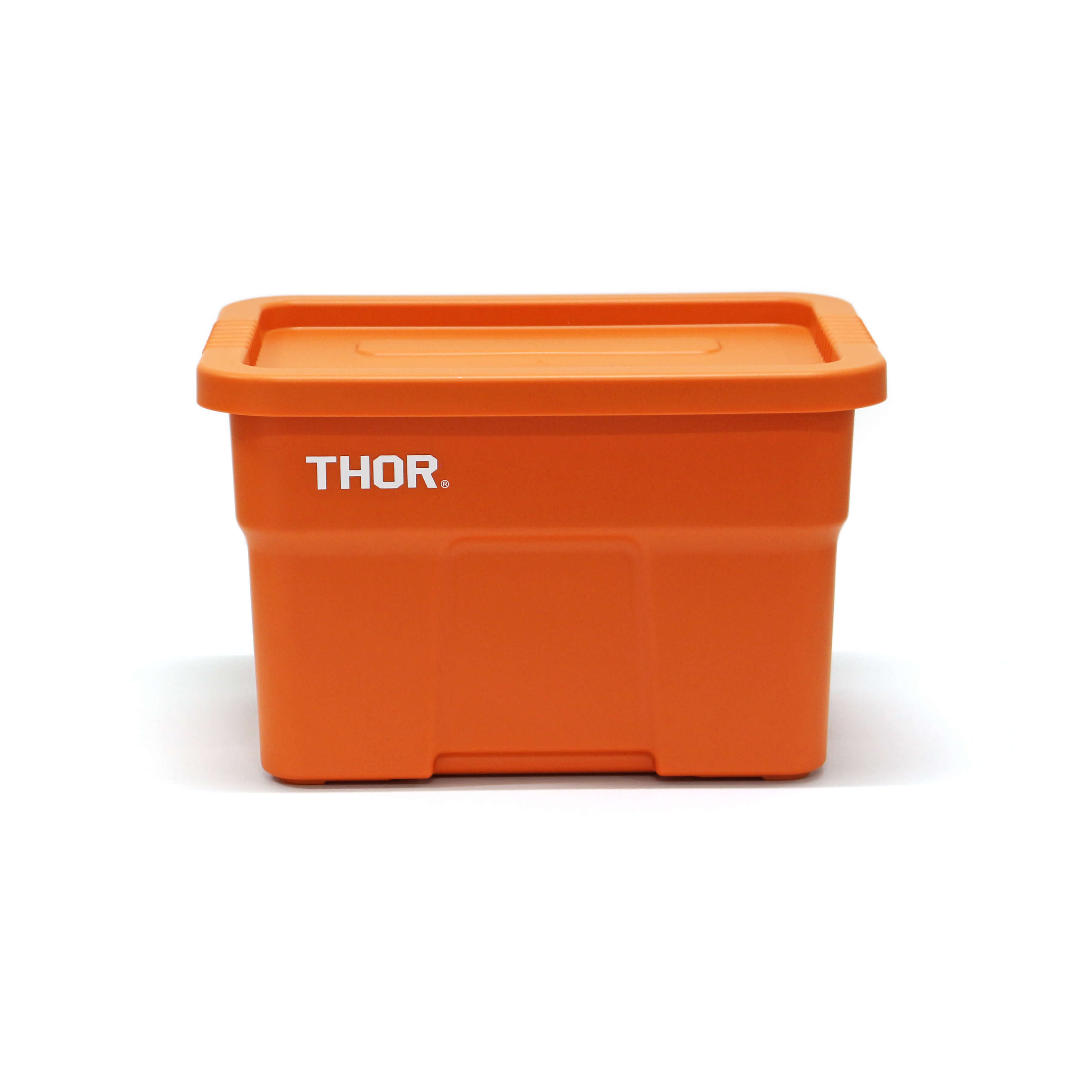 デザインリニューアル ( THOR Large Totes With Lid “22L ) ソー キャンプ アウトドア コン テナ ボックス box  収納 ケース ベージュ カーキ ブラック グレー