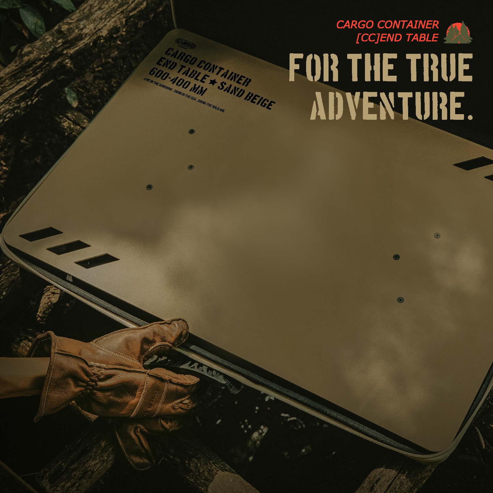 CC END TABLE / エンドテーブル ) CARGO CONTAINER カーゴコンテナ