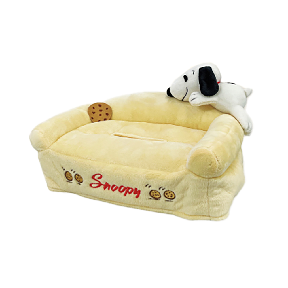 SNOOPY（スヌーピー） マスコット付き ティッシュカバー かわいい