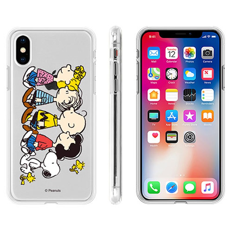 SNOOPY（スヌーピー） iPhone XR iPhone8 iPhone7 TPU クリア ソフト