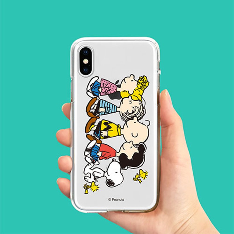SNOOPY（スヌーピー） iPhone XR iPhone8 iPhone7 TPU クリア ソフト