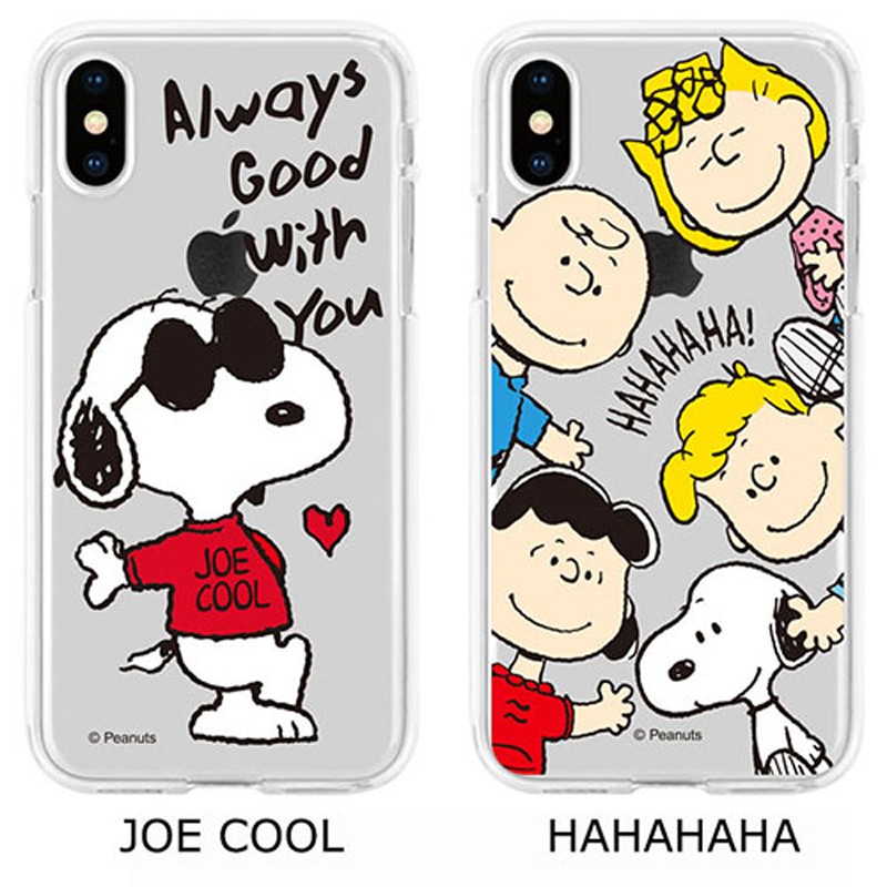 SNOOPY（スヌーピー） iPhone XR iPhone8 iPhone7 TPU クリア ソフト