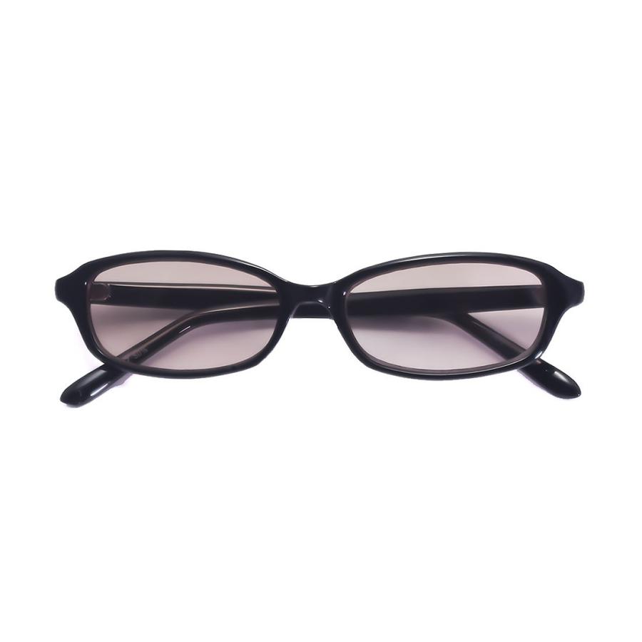 福袋 サングラス 紫外線対策 オシャレ オーバル Y2K 伊達眼鏡 ブラック