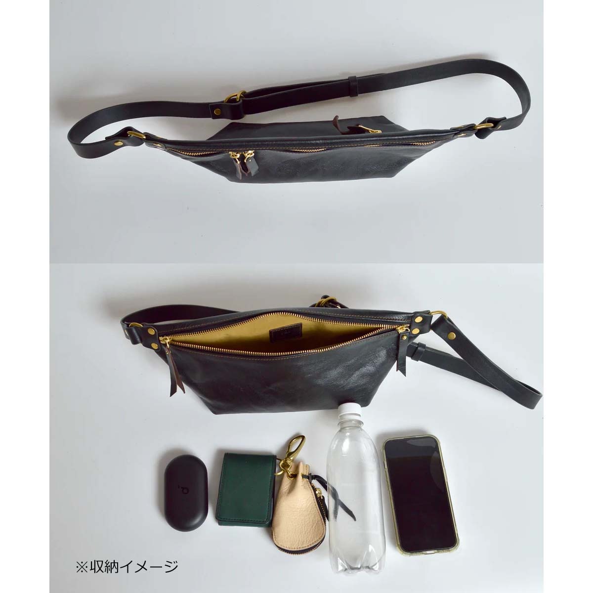 日本製 本革 バッグ 鞄 Groover Leather グルーバーレザー 馬革 ホース 