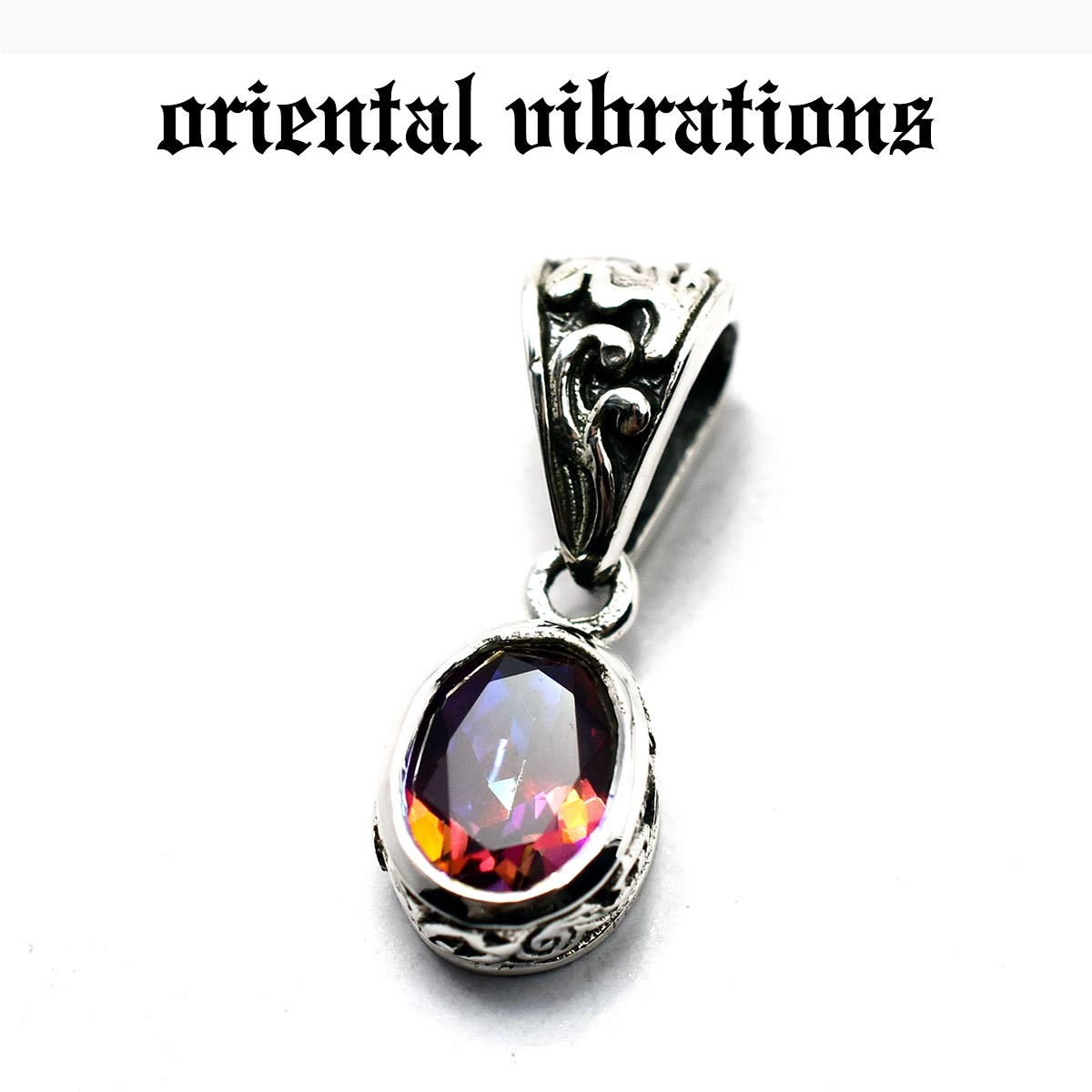 oriental vibrations ペンダント トップ ネックレス ピンクミスティックトパーズ 天然石 一粒ジュエリー 送料無料  :ovpd-210:CHAOS accessory 通販 