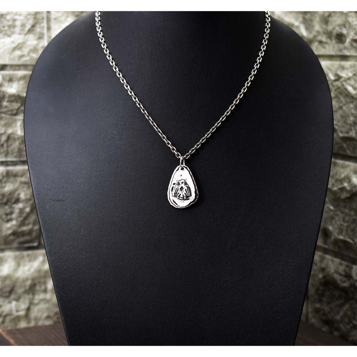 シルバーアクセサリー ペンダントトップ シルバー925 印台メタル