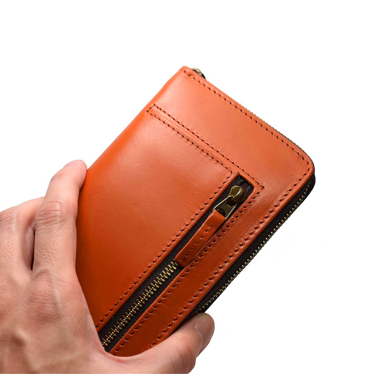 ハンドメイド カジュアル 革財布 おすすめ 学生 社会人 長財布