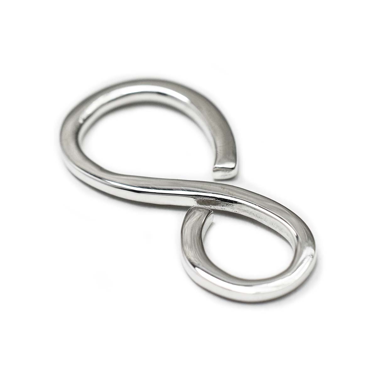 33×15mm シルバー925 カスタムパーツ エイトフック 八の字 S字フック S