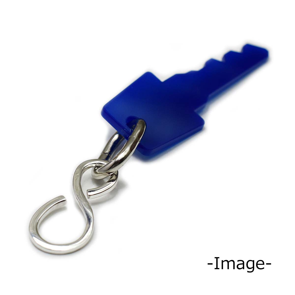 33×15mm シルバー925 カスタムパーツ エイトフック 八の字 S字フック S