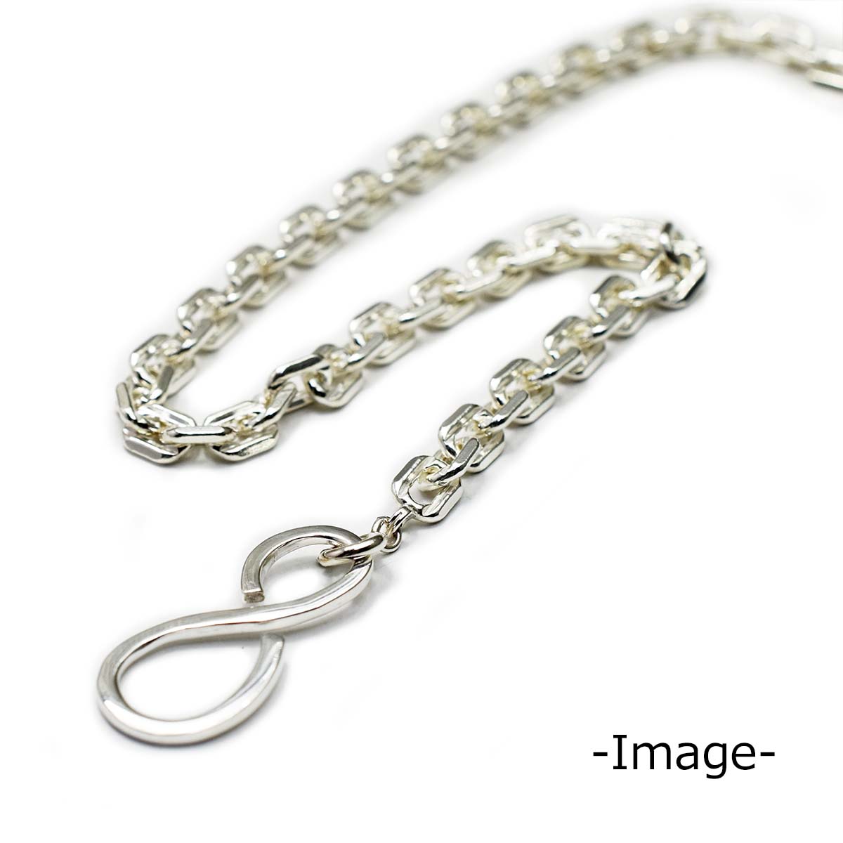 33×15mm シルバー925 カスタムパーツ エイトフック 八の字 S字フック S