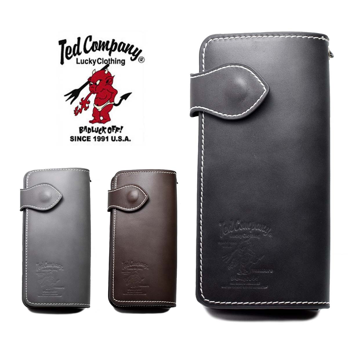 TEDMAN（テッドマン） ロングウォレット TDW-270 ライダースウォレット 
