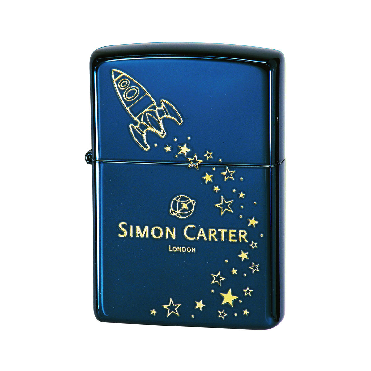 正規取扱店】コラボ ZIPPO 名入れ オイルライター SIMON CARTER サイモンカーター ロケット イオンブルー SCP-47  :z-scp-047:CHAOS accessory - 通販 - Yahoo!ショッピング