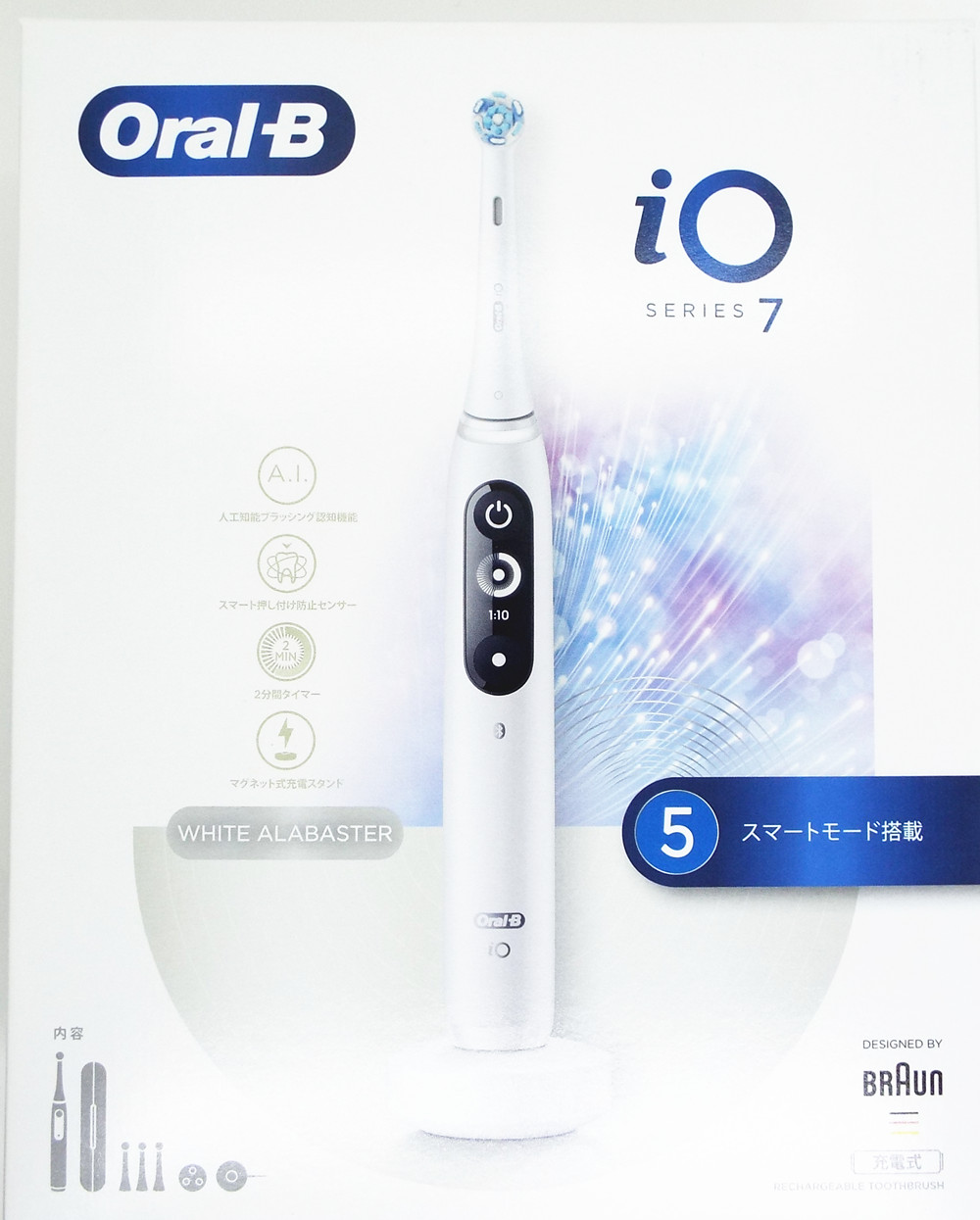 ブラウン オーラルB 電動歯ブラシ iO7 Oral-B : yi220927-co02