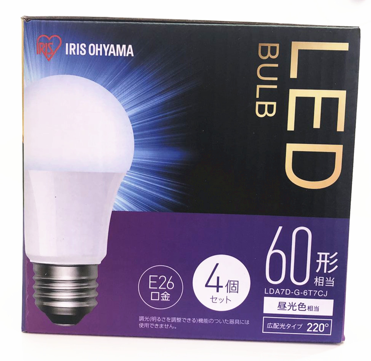 21637 アイリスオーヤマ LED 電球 60w E26 金口 昼光色 : yi230209