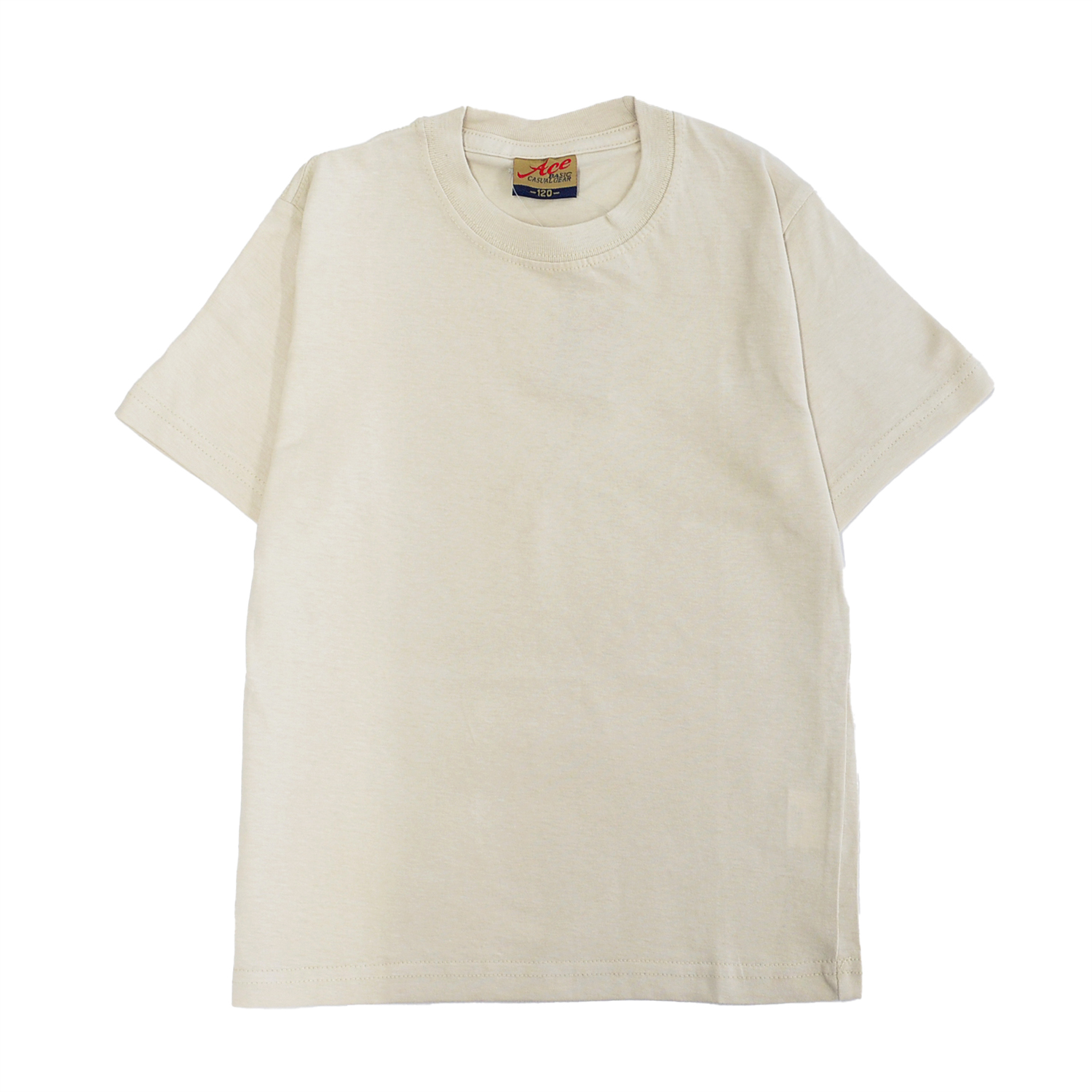 子供 半袖 Tシャツ 無地 ACE 5.4oz ホワイト ブラック グレー KIDS
