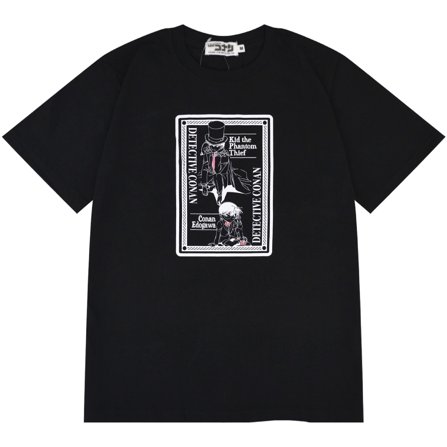 名探偵コナン Tシャツ 半袖 トップス プリント アニメ 漫画 怪盗キッド