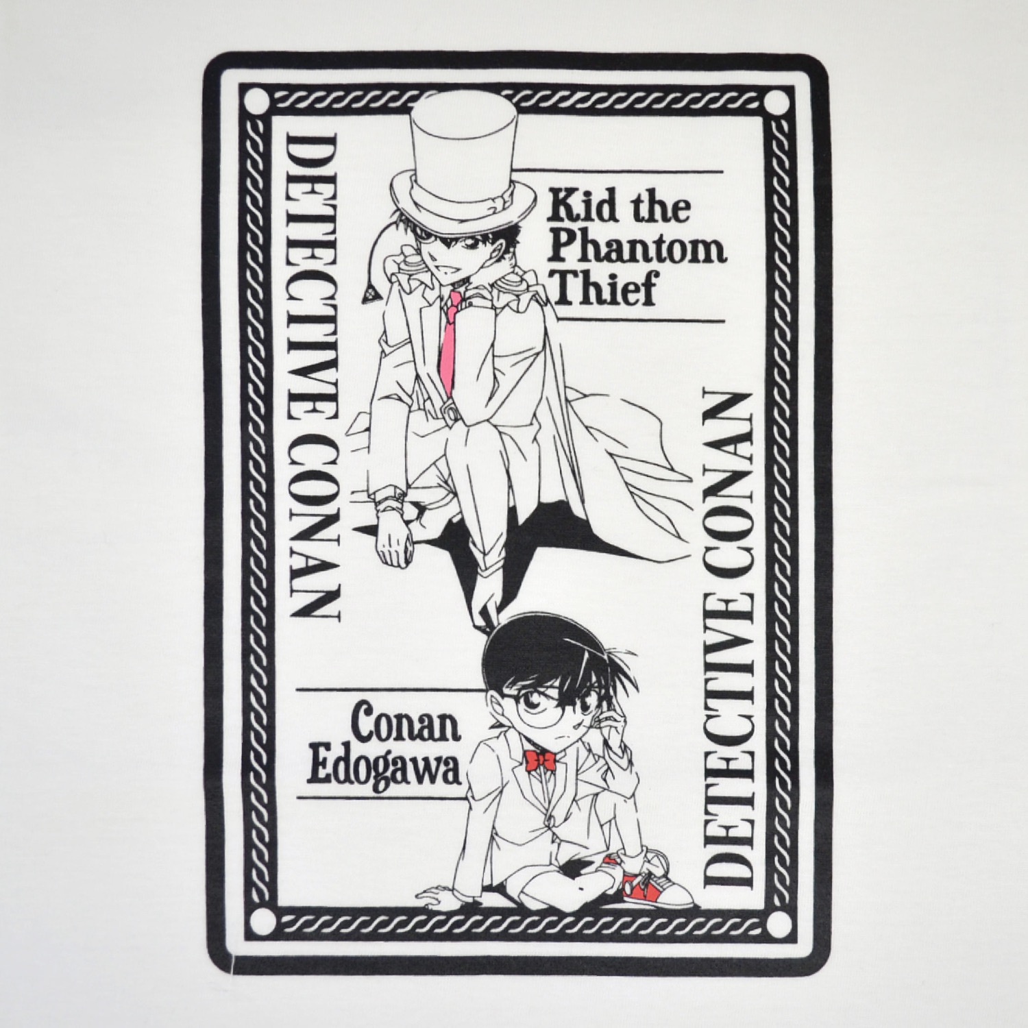 名探偵コナン Tシャツ 半袖 トップス プリント アニメ 漫画 怪盗キッド