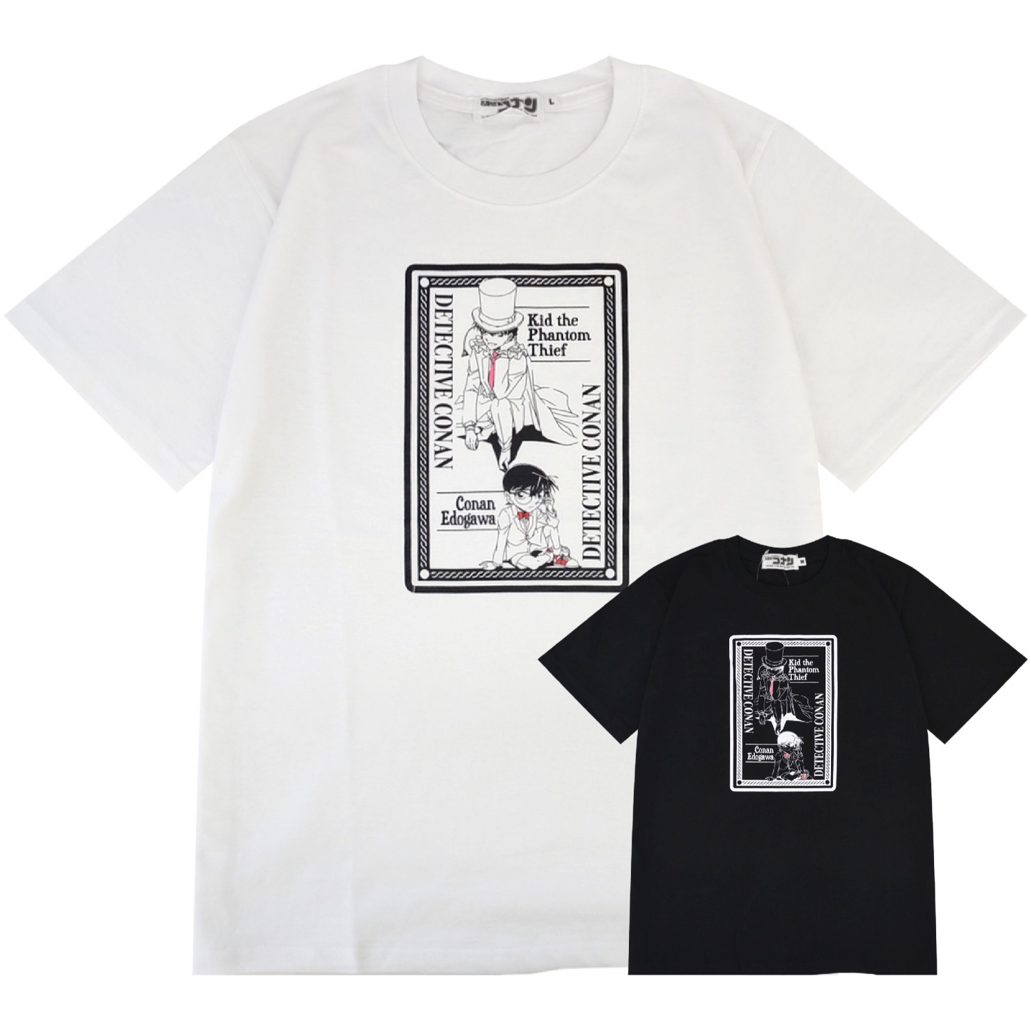 名探偵コナン Tシャツ 半袖 トップス プリント アニメ 漫画 怪盗キッド