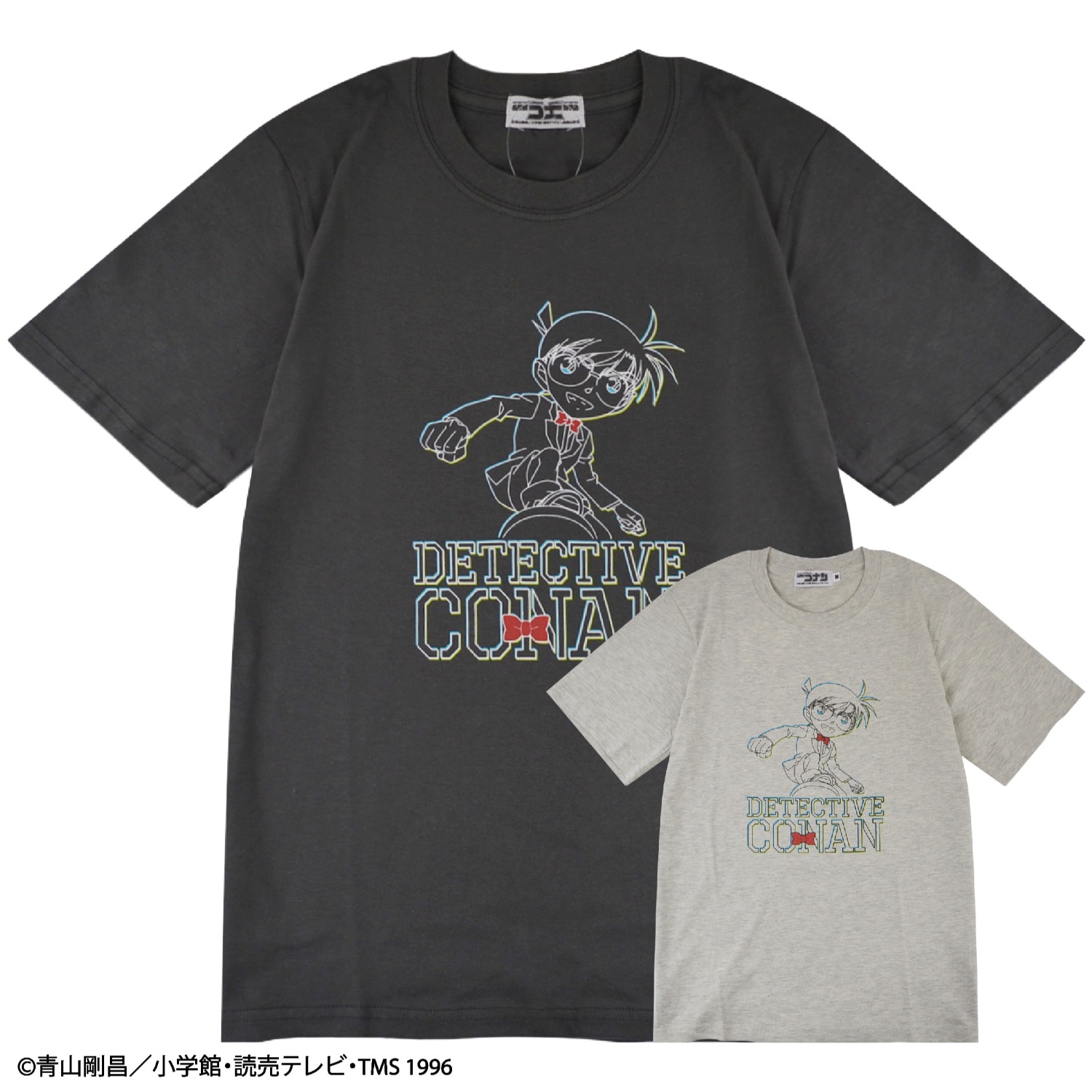 名探偵コナン コナン 半袖 Tシャツ プリント トップス スケボー アニメ